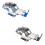RC Axial Wraith Μεταλλικό Roll Cage Σώμα Μαύρο Κλίμακα 1/10 6