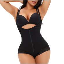 Kolumbijské zoštíhľujúce body so zipsom pre ženy