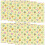 Yellow Easter Chick Placemats Linen 4-Pack 12x18 Inch 1