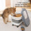 Rice and Pet Food Storage Container Blue 30 lb 20 lb 6