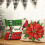 Housse de coussin Poinsettia Cardinal 45 x 45 cm 6