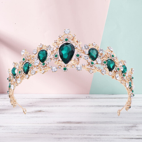 Couronne de princesse diadème de mariage, lot de 3 1