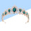 Couronne de princesse diadème de mariage, lot de 3 4