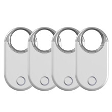 4pcs  GPS Tracker Android Locator  Finder for Cats Dogs Kids Elderly Anti-Lost Real  Tracking White