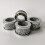 Kristall-Serviettenringe, Silber, 4- oder 6-teilig 3