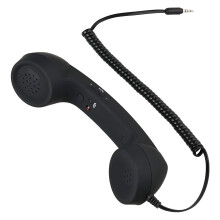 Retro 3.5mm Telephone Handset Mic Speaker for iPhone iPad