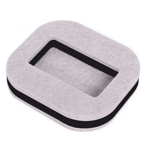 Möbelrollenstopper EVA, 5er-Pack, 8,1 x 7,1 x 1,5 cm 2