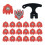 21PCS  Shoe Spikes Replacement with Spanner , Cleats, Anti-Slip  Spikes  Cleats Replacement 1