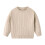 Kinder-Strickpullover Khaki 5-6 Jahre 1