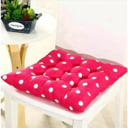 Cuscino per sedia in cotone, quadrato, 40x40 cm, per interni ed esterni. 1