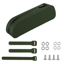 Bolsa impermeable para tubo superior de bicicleta, montaje en cuadro (1 unidad)