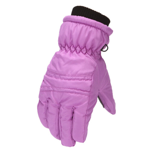 Kids Ski Gloves Winter Windproof Warm Snowboard Mittens 2
