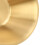 Saladier en acier inoxydable plaqué or 18 cm 2