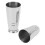 Coctelera Boston plateada de acero inoxidable 304 3