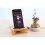 1Pack Phone Bamboo Wood Stand Rectangular Shape for Smartphone Users 7