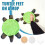 Turtle Foot Mop Pad Hands-Free Washable Soft Sponge L 5