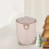 Mini papelera de escritorio con tapa, de plástico, 1,5 L 5