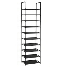Kenkäteline, 10-tasoinen, korkea ja kapea, eteiseen, 24Pairs