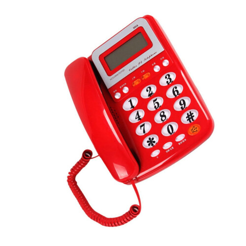 D016Kablet bordtelefon for hjemmekontor