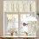 Gradient Gold Valances Tree Branch Design 54x18in 7