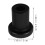 Sliding Barn Track Spacer Carbon Steel 3 pcs 8