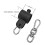 Gym Barbell Sleeve with Rotating Hook Bar Collar for Strength Training Rowing Pull Down Exercises Barbell Row Attachment 6