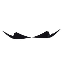 1 Pair Front Bumper Vent Spoiler Canard Decorative Bumper Vent Splitter Fin Trim for GR86 2022 and After