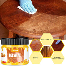 Cire d'abeille naturelle aromatisée au bois pour le polissage des meubles et