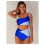 Sraith Bikini Bloc Dathanna do Mhná le dhá phíosa 1