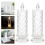 Lampada a candela a LED KALLORY, luce calda, 2 pezzi 1