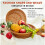 Runder Brotkorb aus Weide, braun, 6er-Pack 6