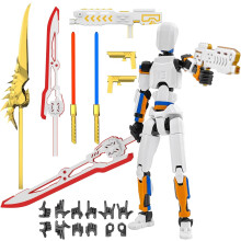 T13 Action Figures Pre-Assembled Multi-Color 5-Pack with