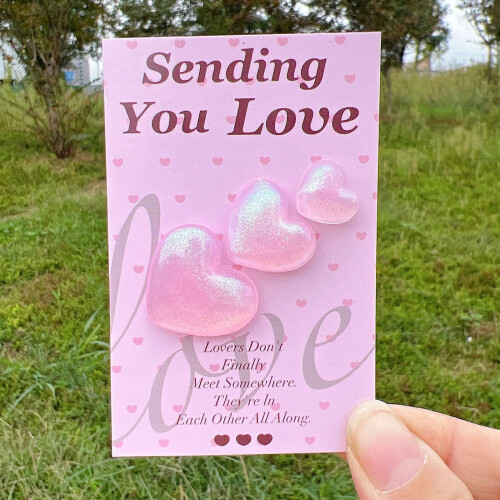 Pocket Card DIY Gift Set love theme 6 pieces