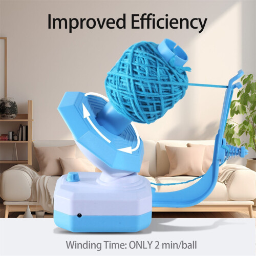 Electric Yarn Winder for Knitting and Crocheting Large 2