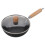 Traditional Round Bottom Wok Black Home Use 1 Piece 1