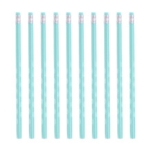Crayon en bois n 2 avec gomme (lot de 10)