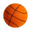 Bola de basquete silenciosa para quadra interna, espuma para dribles, 7 polegadas, laranja. 1