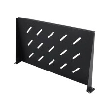 1U Rack Mount Cantilever Server Shelf Vented Cantilever Tray for 19Inch Network Equipment Rack & Cabinet