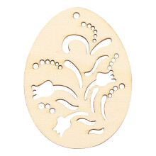 Enfeites de Páscoa de madeira, discos de madeira sem acabamento, 8 cm (3,15 polegadas)