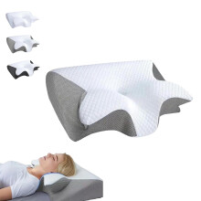 Cuscino cervicale da ospitalità, grigio, per supporto cervicale