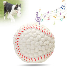Pirkande hundbollleksak i naturlatexgummi, 1-pack