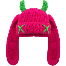 Ond Beanie Strik Halloween Hue Y2K Pelsagtig Slouchy1