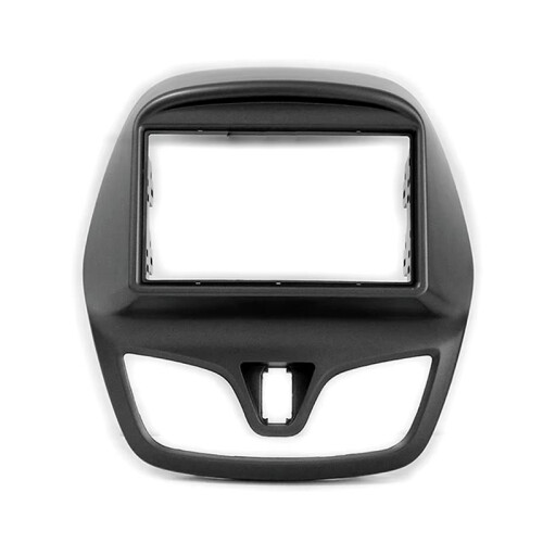 Moldura Frontal para Sistema de Som Automotivo para  Spark, para BAIC Beat e para Daewoo Matiz 2015-2020, 9 Polegadas, 2DIN.