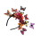 Bandeau à fleurs papillon, coiffe ethnique, design 3D 1