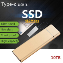 Bærbar SSD Type-C ekstern harddisk