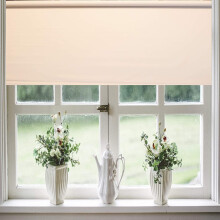 Bezdrátové vinylové rolety Alabaster 73,25"Š x 72"D