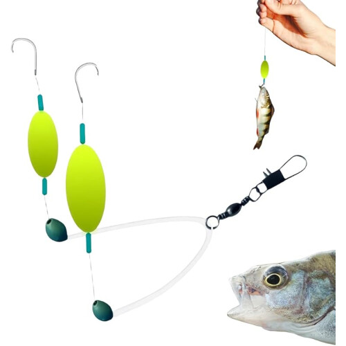 Pompano Rigs til Surffiskeri i Saltvand 5 stk.