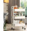 Metal Multi-Purpose Trolley with Casters 1PC 1