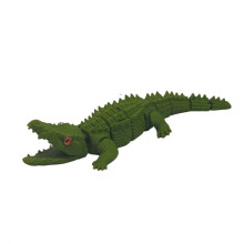 3D-utskriven krokodilleksak med ledade leder 21 cm
