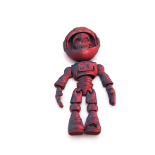 Astronautfigur 3D-utskriven, ledad, 1 st